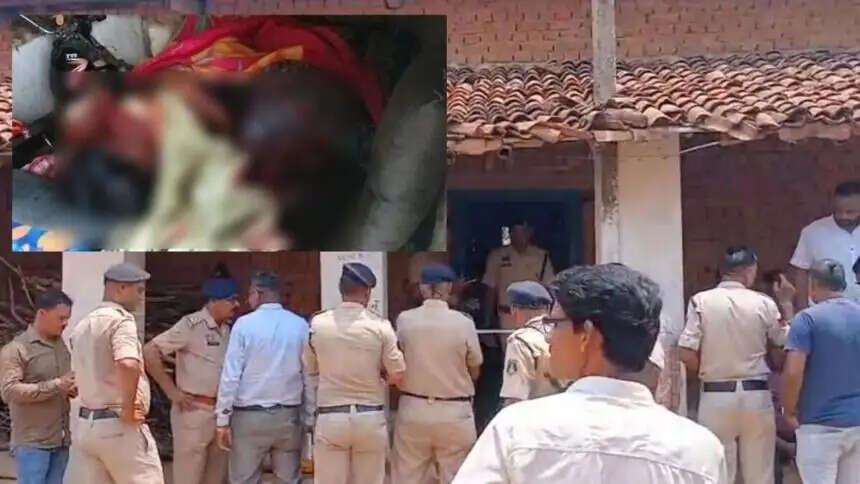 सक्ती में बुजुर्ग दंपत्ति की निर्मम हत्या , पुलिस जांच में जुटी