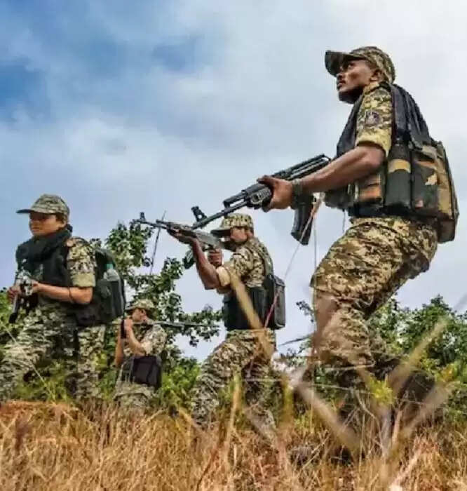 छत्तीसगढ़ के बीजापुर में मुठभेड़ में तीन नक्सली ढेर, बड़ी मात्रा में हथियार बरामद