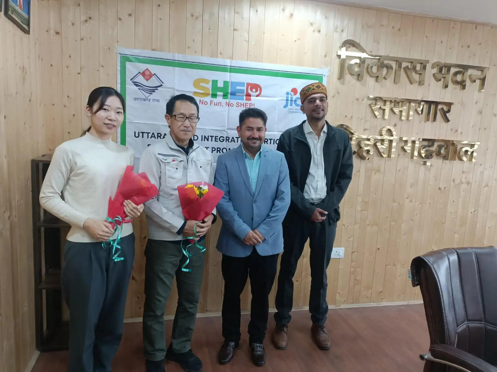 जायका के एक्सपर्ट ने दिया टिहरी के किसानों को प्रशिक्षण