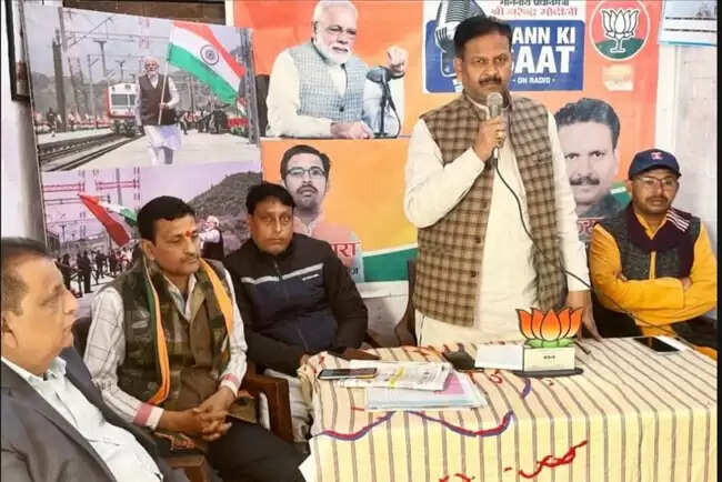 मन की बात में प्रधानमंत्री के विचार देश के पुरुषार्थ को कर रहे जागृत : गणेश केसरवानी