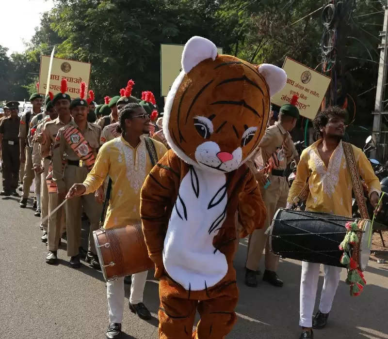 टाइगर वॉक: बाघ संरक्षण के लिये जन-जागरण रैली का आयोजन