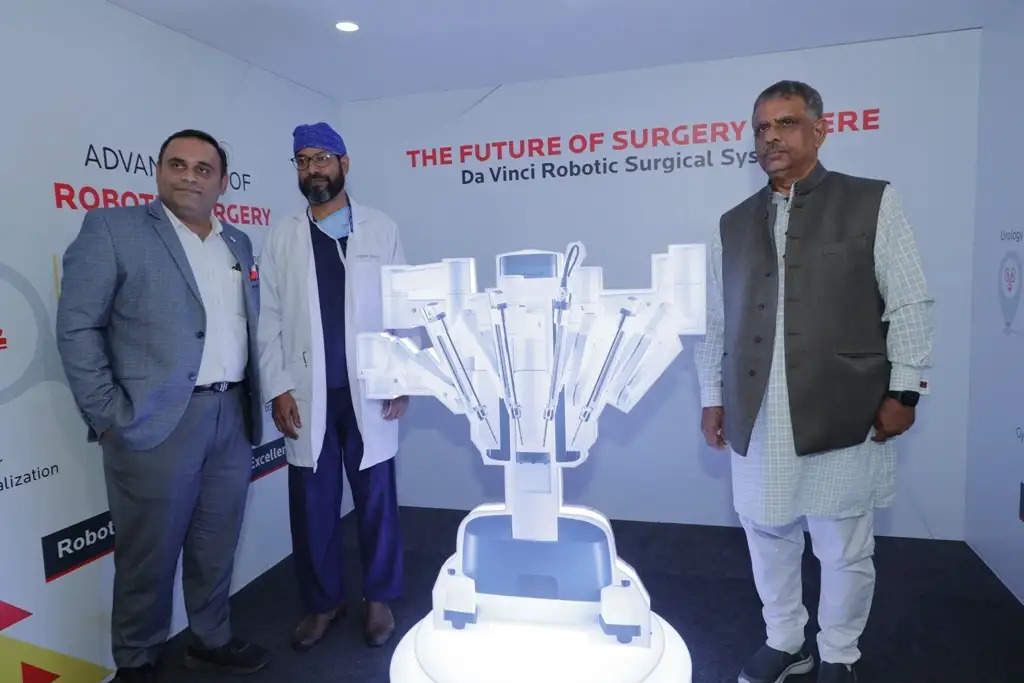 सीके बिरला हॉस्पिटल में स्थापित हुआ दा विंची रोबोटिक सर्जिकल सिस्टम