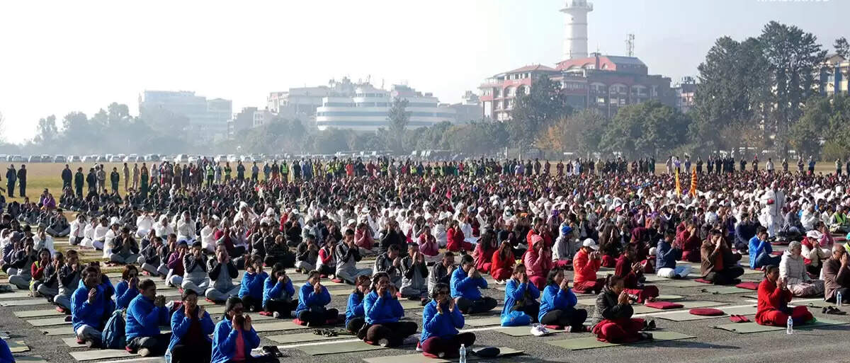 काठमांडू में विश्व ध्यान दिवस मनाया गया
