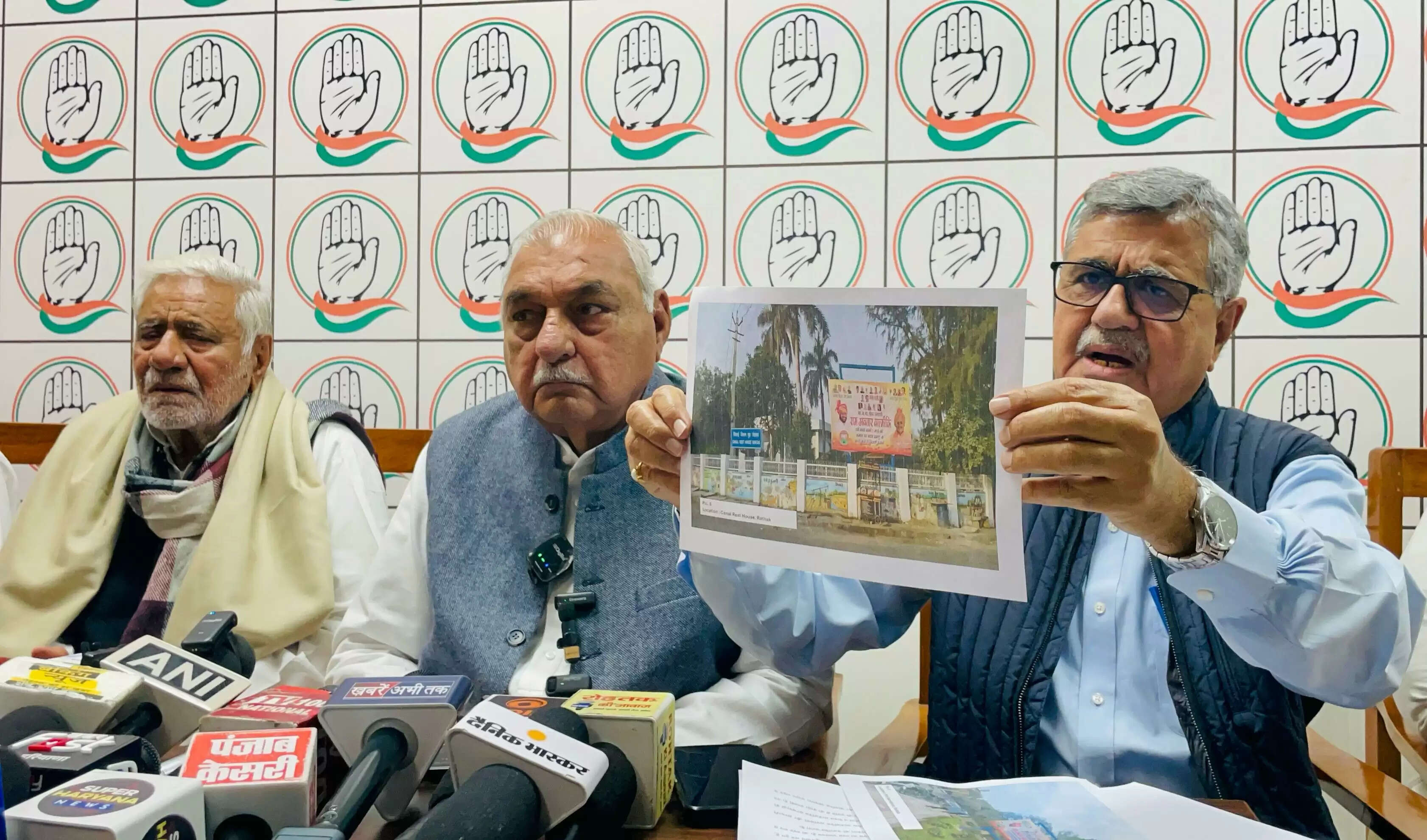 हरियाणा में चल रही हवा-हवाई सरकार,वादे-इरादे सब हवा हवाईःहुड्डा