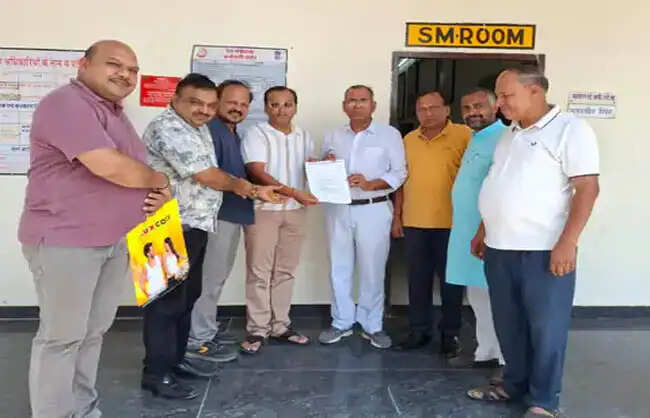 नारनौल के व्यापारियों ने रेल विस्तार की उठाई मांग, प्रधानमंत्री को भेजा ज्ञापन