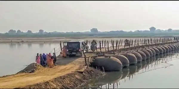 संजय सेतु के विकल्प में डबल लेन पीपा पुल का संशोधित प्रस्ताव शासन को प्रेषित