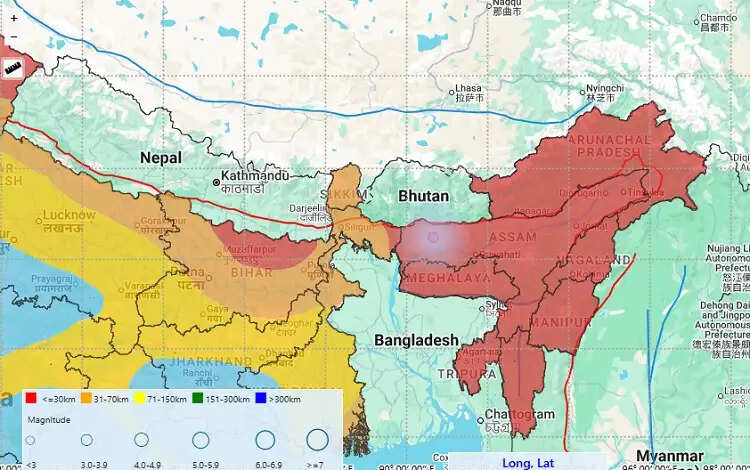 असम के तीन जिलों में भूकंप के झटके, कोकराझार में सबसे ज्यादा 4.5 तीव्रता दर्ज
