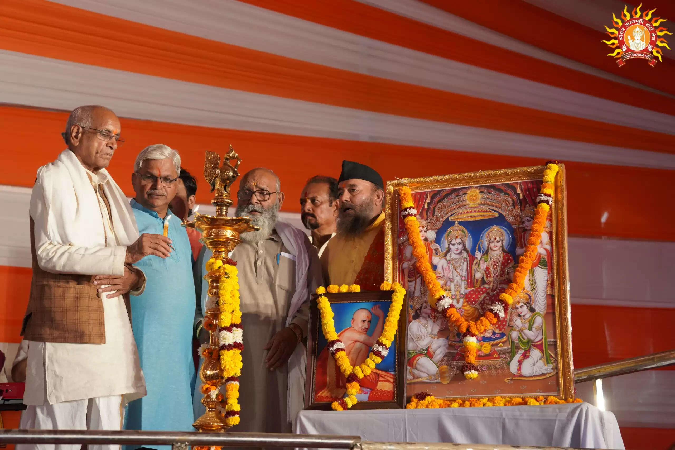 श्री राम जन्मभूमि परिसर के अंगद टीला पर त्रिदिवसीय गीत रामायण प्रारम्भ