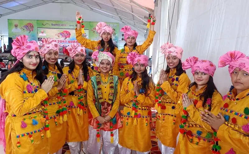 राष्ट्रीय बाल रंग में मध्य प्रदेश की लोक संस्कृति की छटा बिखरी