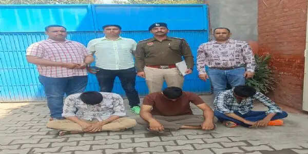 पानीपत: युवक की लाठी डंडों से पीटकर हत्या करने के तीन आरोपी गिरफ्तार