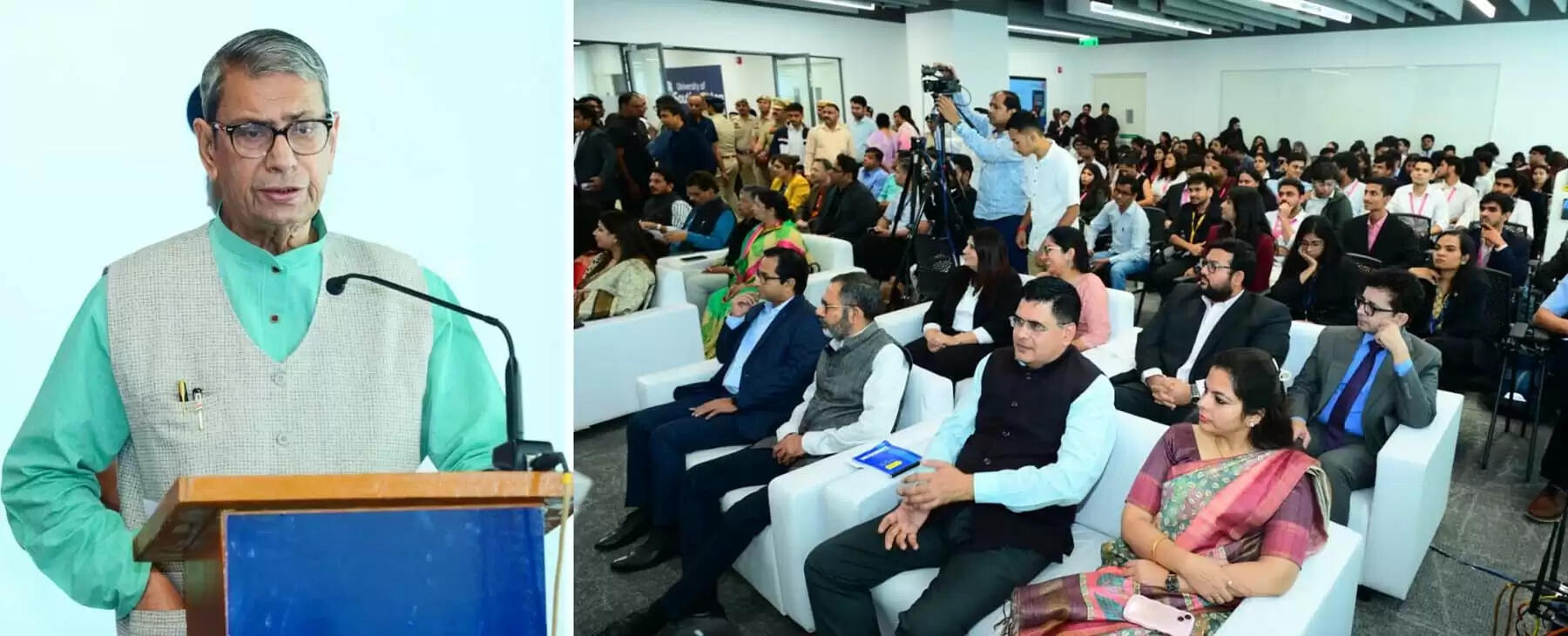 गुरुग्राम: 21वीं सदी में अंतरराष्ट्रीय संबंधों का अध्ययन पहले से कहीं अधिक प्रासंगिक: प्रो. असीम कुमार घोष