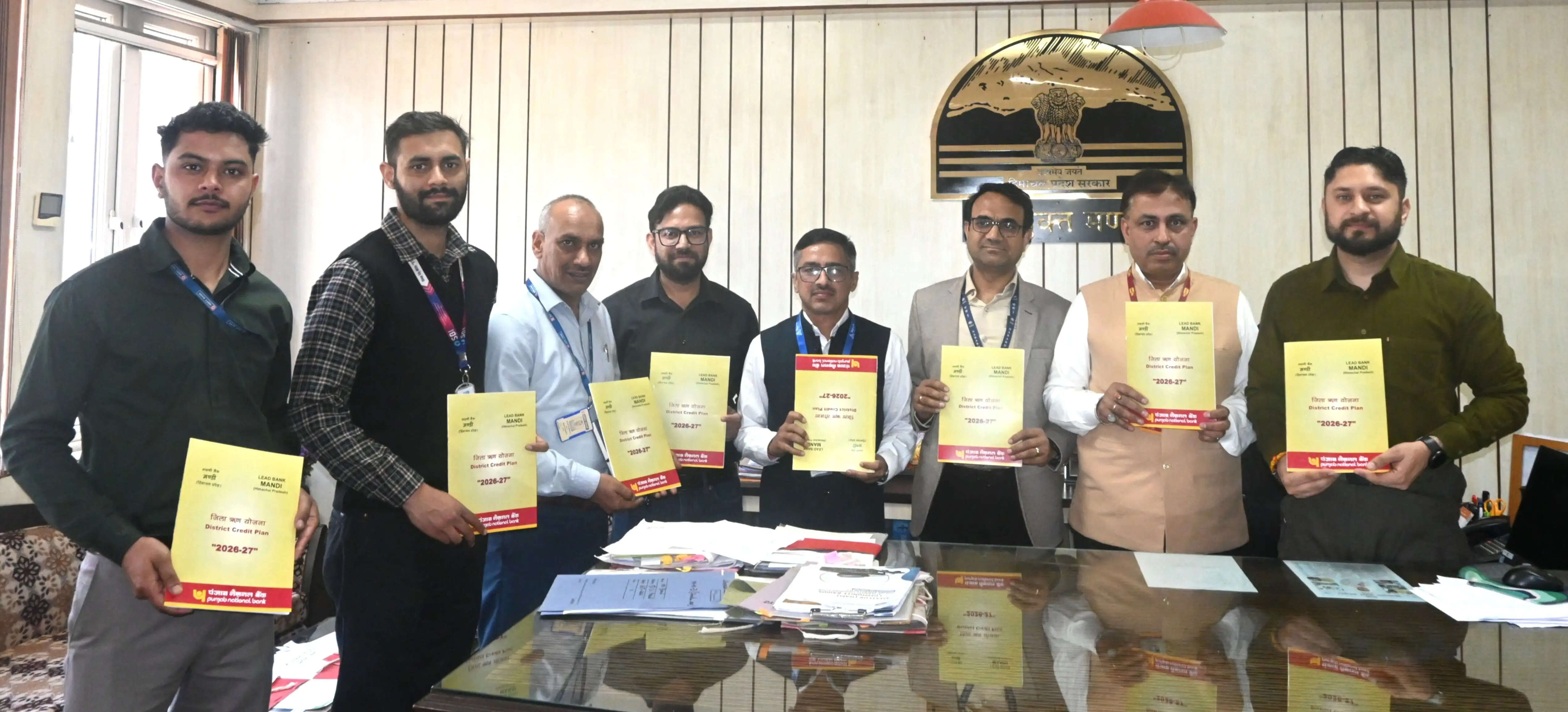 मंडी जिले के लिए 5440 करोड़ रुपए का वार्षिक ऋण लक्ष्य निर्धारित, वर्ष 2026-27 का एनुअल क्रेडिट प्लान जारी