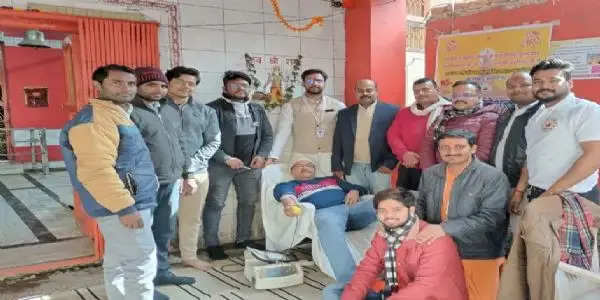 प्रभू श्रीराम के नाम आयोध्या मंदिर को समर्पित है रक्तदान: विहिप