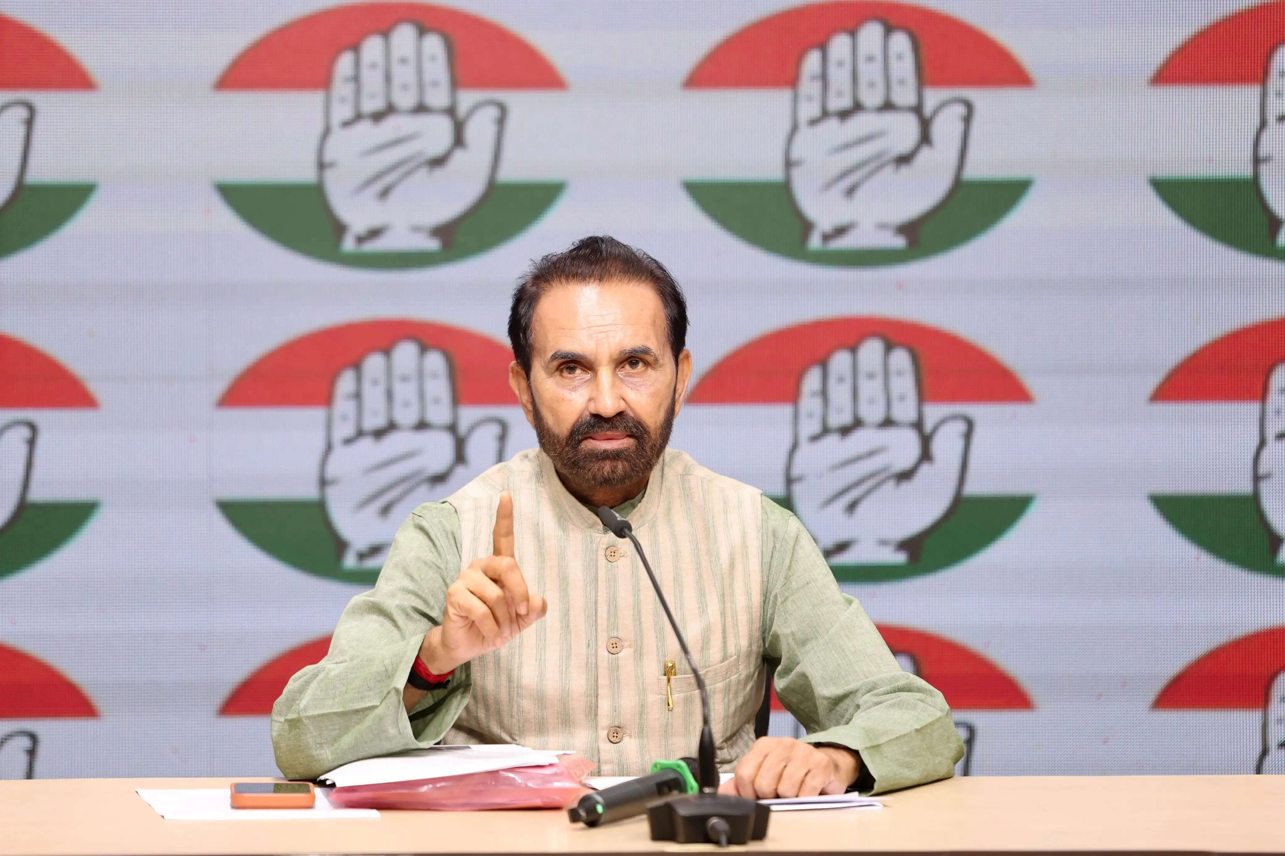 मोदी सरकार की ‘समुद्र मंथन’ योजना पर कांग्रेस का सवाल, शक्ति सिंह गोहिल बोले- सार्वजनिक धन से निजी कंपनी को लाभ क्यों