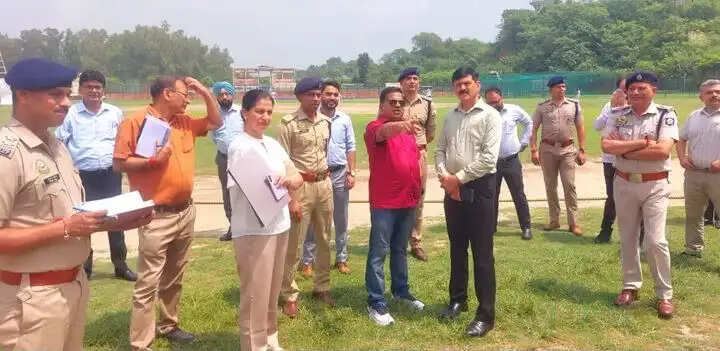पुलिस महानिरीक्षक विमल गुप्ता ने एंटी चिट्टा वॉकथॉन की तैयारियों का लिया जायजा