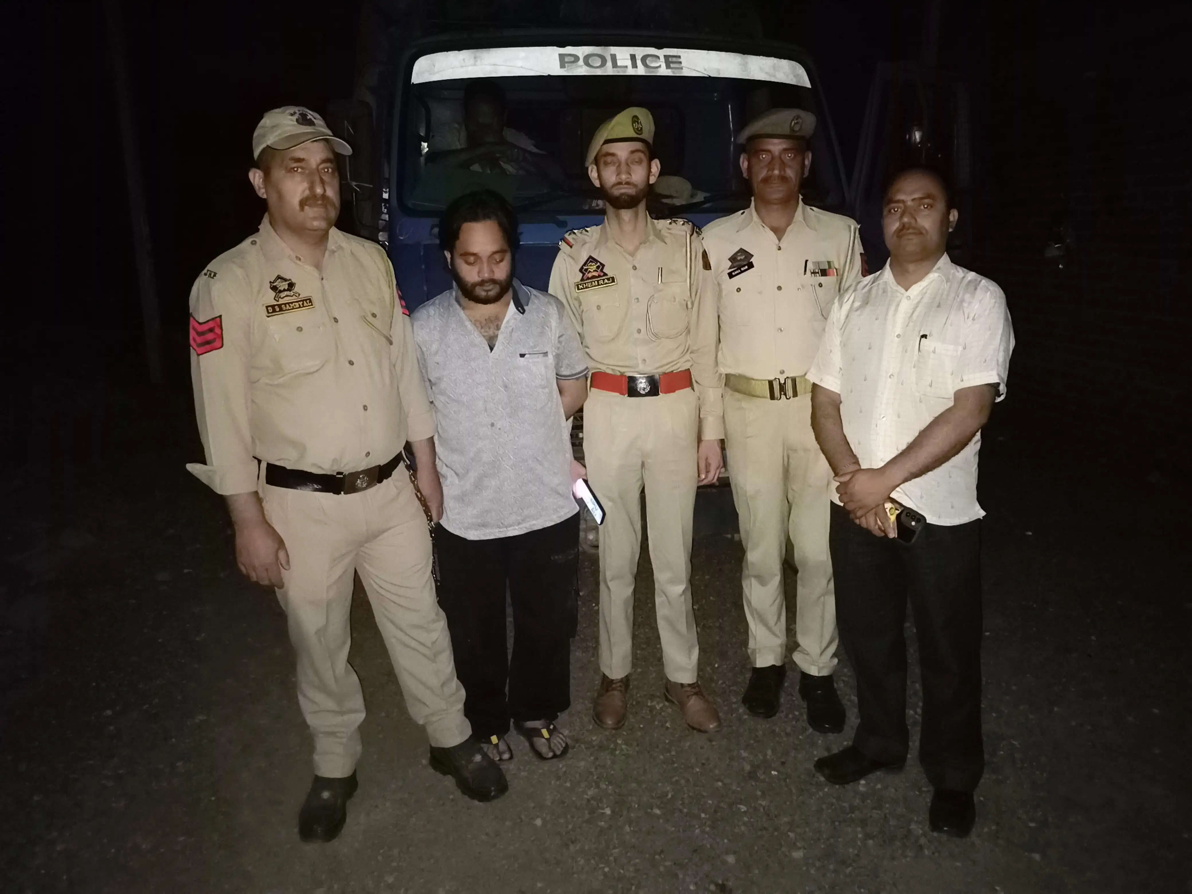 9.16 ग्राम चिट्टे के साथ एक तस्कर गिरफ्तार