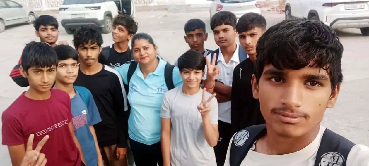 हिसार की टीम धुरंधर ग्रैपलिंग के नेशनल ट्रायल में जीती