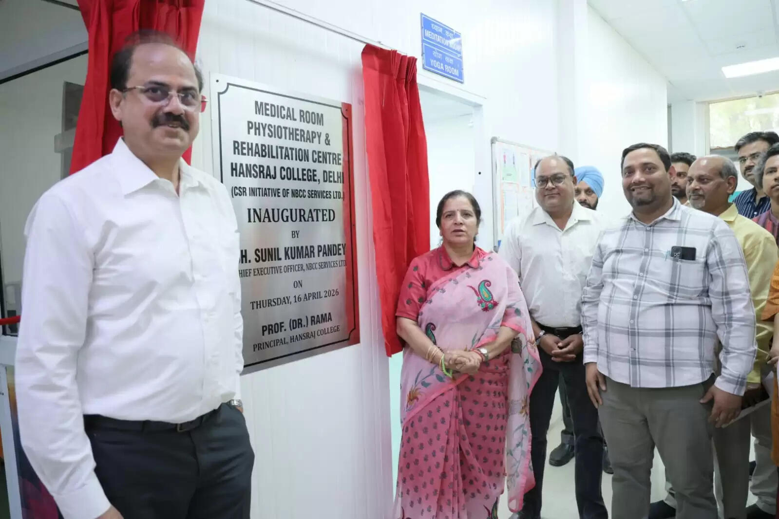 हंसराज कॉलेज में फिजियोथेरैपी एवं रिहैबलिटेशन केंद्र तथा ओपन जिम का हुआ उद्घाटन