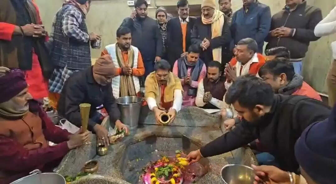 भाजपा प्रदेश अध्यक्ष का धार्मिक दौरा, गौशालाओं से अतिक्रमण हटाने का ऐलान