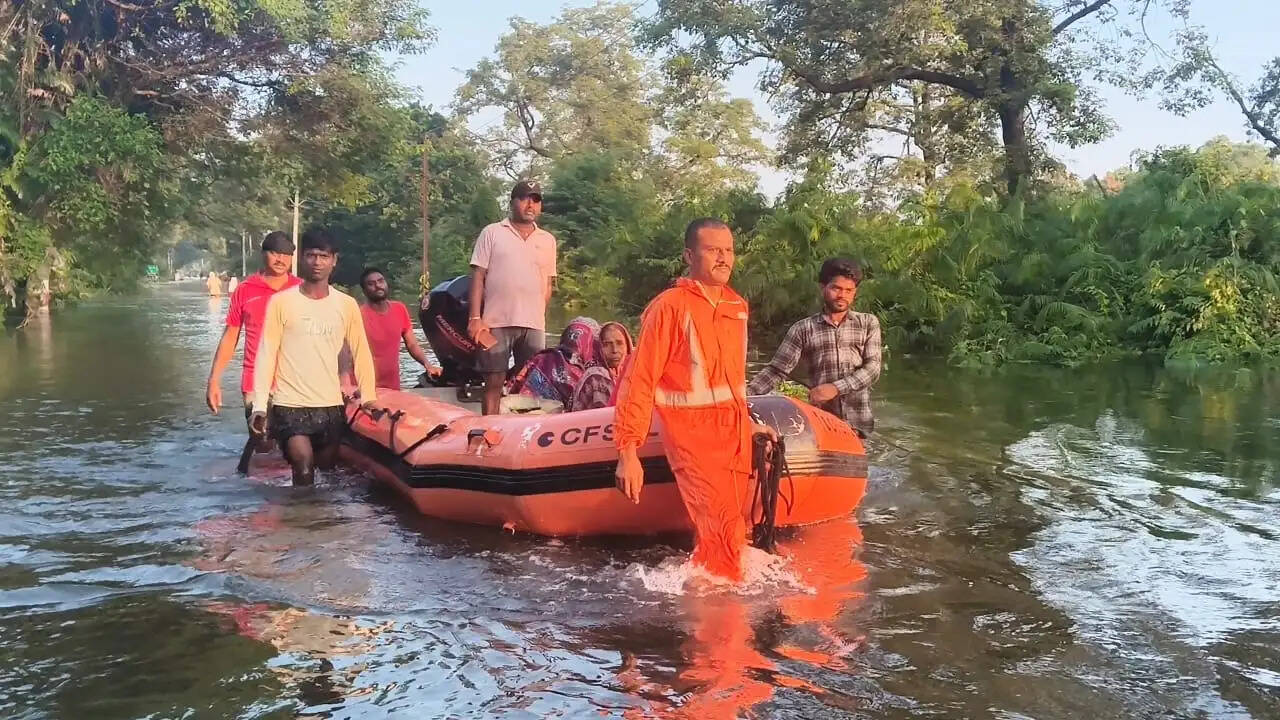 एसएसबी 21वीं वाहिनी&nbsp; का बाढ़ राहत एवं बचाव अभियान&nbsp; हो रहा युद्ध स्तर पर