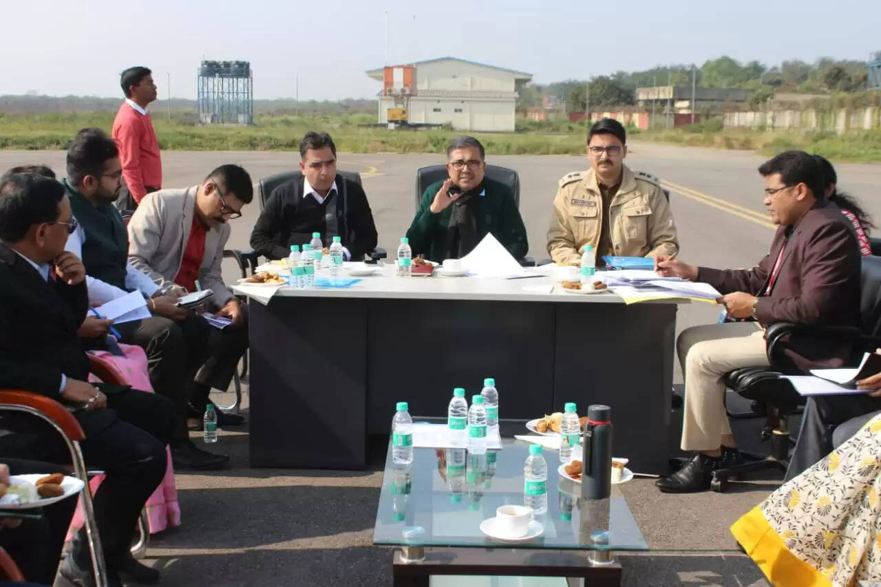 बोकारो हवाई अड्डा से उड़ान सेवा प्रारंभ करने की तैयारियां तेज