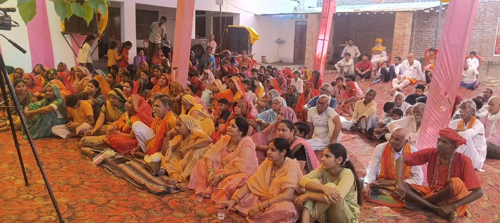 रुक्मिणी विवाह प्रसंग सुन भाव-विभोर हुए श्रद्धालु