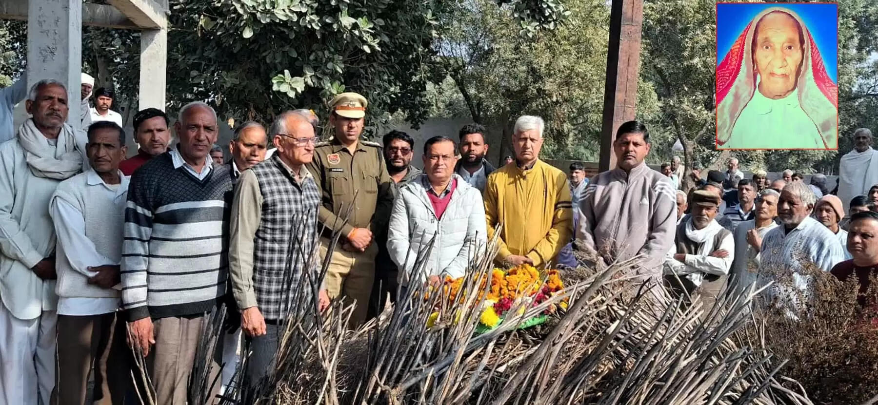 गुरुग्राम: स्वतंत्रता सेनानी की धर्मपत्नी का 105 वर्ष की आयु में निधन