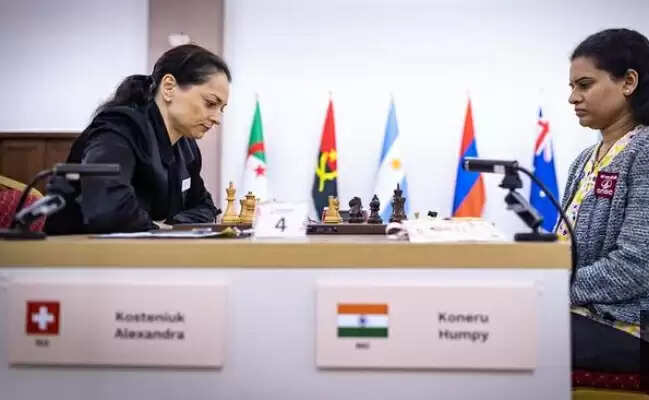 फिडे महिला वर्ल्ड कप: प्री-क्वार्टरफाइनल में चारों भारतीय खिलाड़ी टाईब्रेक में पहुंचीं