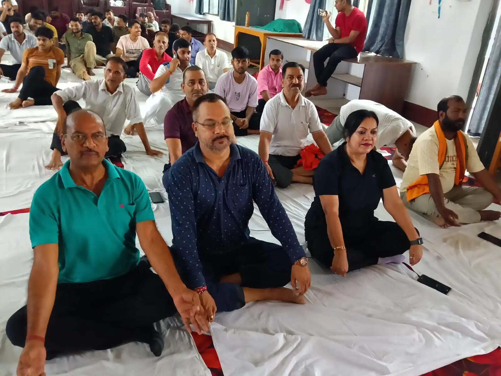 अंतरराष्ट्रीय योग दिवस पर योगमय हुआ सारण, जिलेभर में आयोजित हुए कार्यक्रम