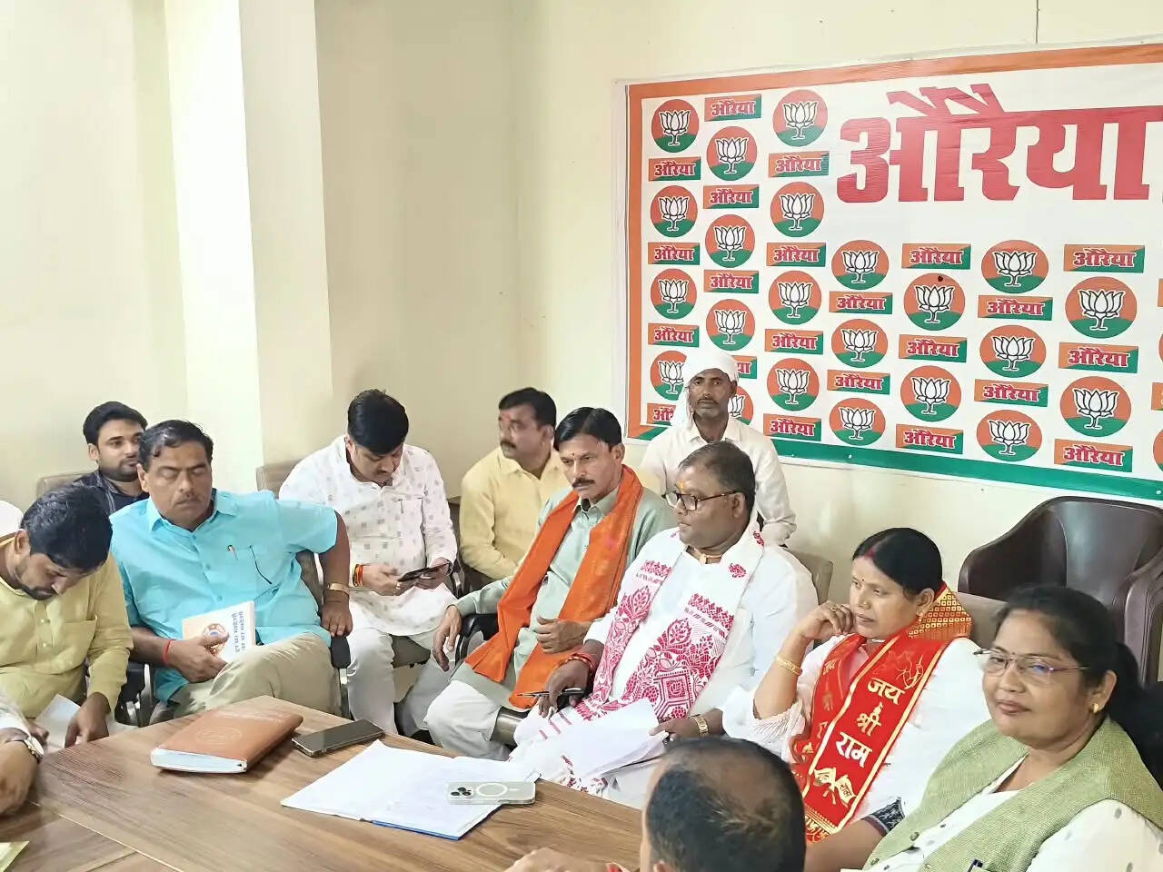 भाजपा प्रदेश महामंत्री के आगमन की तैयारियों को लेकर का कार्यकर्ताओं ने बनाई रूपरेखा