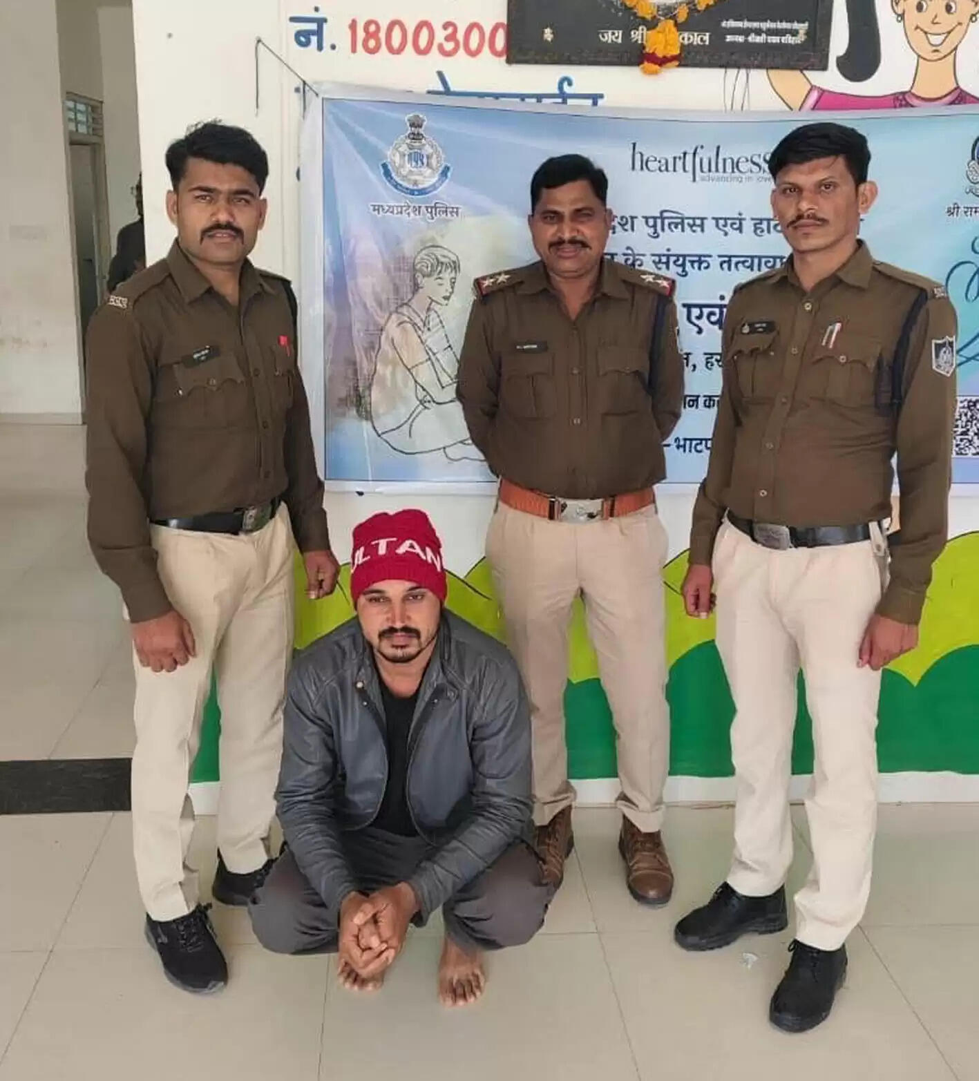 दुष्कर्म का आरोपी गिरफ्तार, वीडियो जारी कर दी थी धमकी