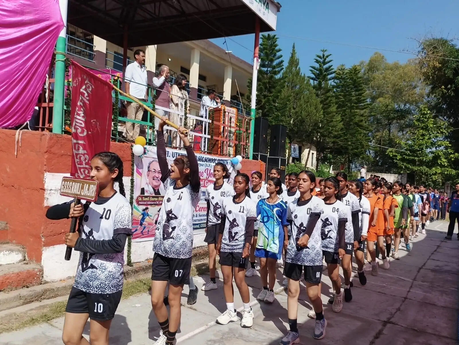 सुनील शर्मा बिट्टू ने डिडवीं टिक्कर में किया जिला स्तरीय अंडर-19 खेलों का शुभारंभ