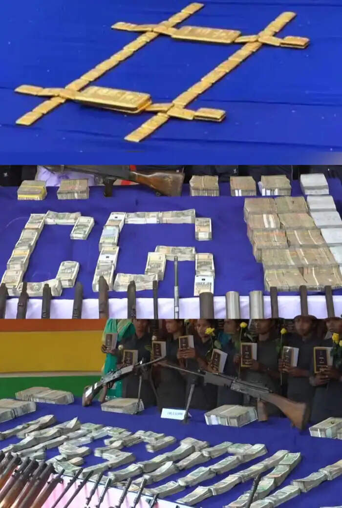 नक्सलियों से मिले 10 करोड़ नकद एवं 7.248 किलो साेना पर दावा-आपत्ति आमंत्रित