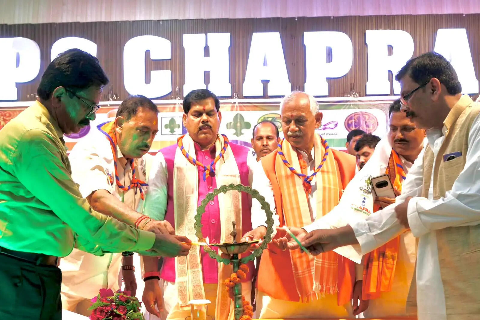 स्काउट-गाइड के एकता शिविर का शिक्षा मंत्री ने किया उद्घाटन