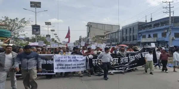 नेपाल में भूमिहीन संगठन १४ मई को सुबह 6 बजे से 10 बजे तक करेंगे चक्का जाम