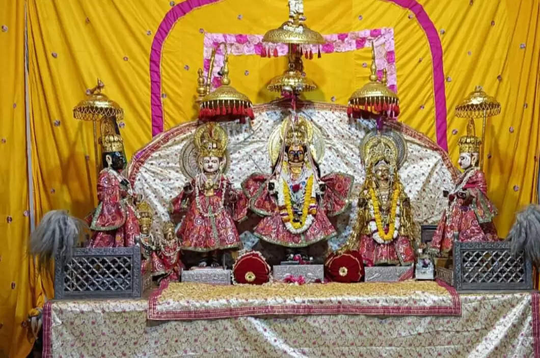 मंदिर रामचंद्र जी में रामनवमी महोत्सव बुधवार को: 101 हवाई गर्जना के साथ राज्यपाल करेंगे महाआरती