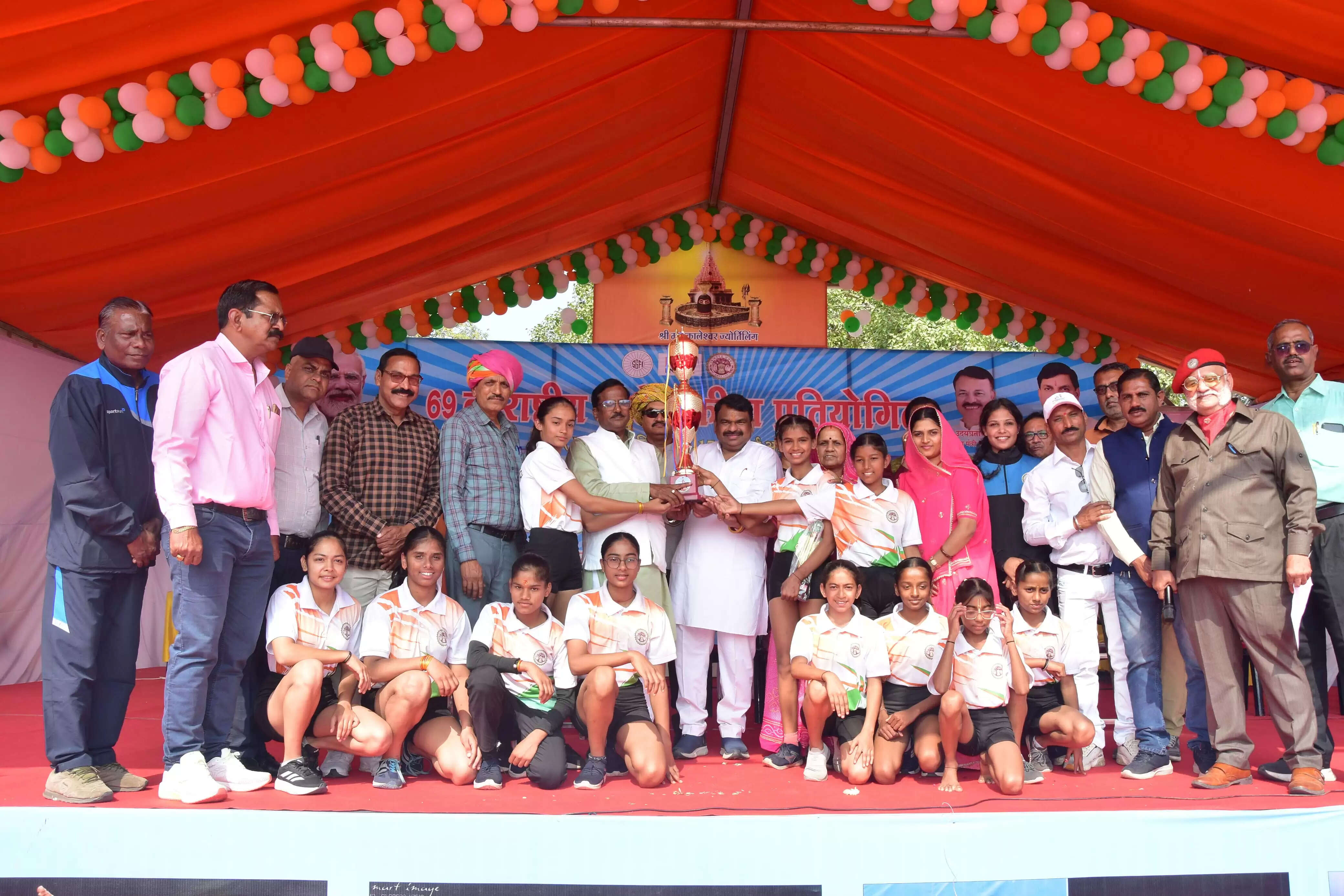 उज्जैनः राष्ट्रीय शालेय मल्लखंब प्रतियोगिता में मध्य प्रदेश रहा ओवरआल चेम्पियन