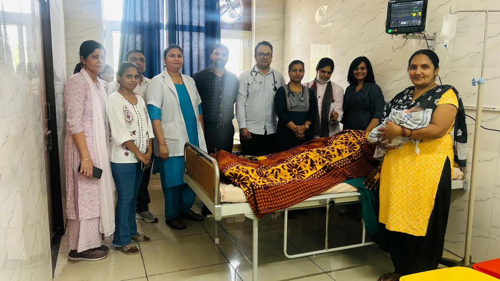 फरीदाबाद : यूएचसी में शुरू हुई सीज़ेरियन डिलीवरी सुविधा, पहला ऑपरेशन सफल