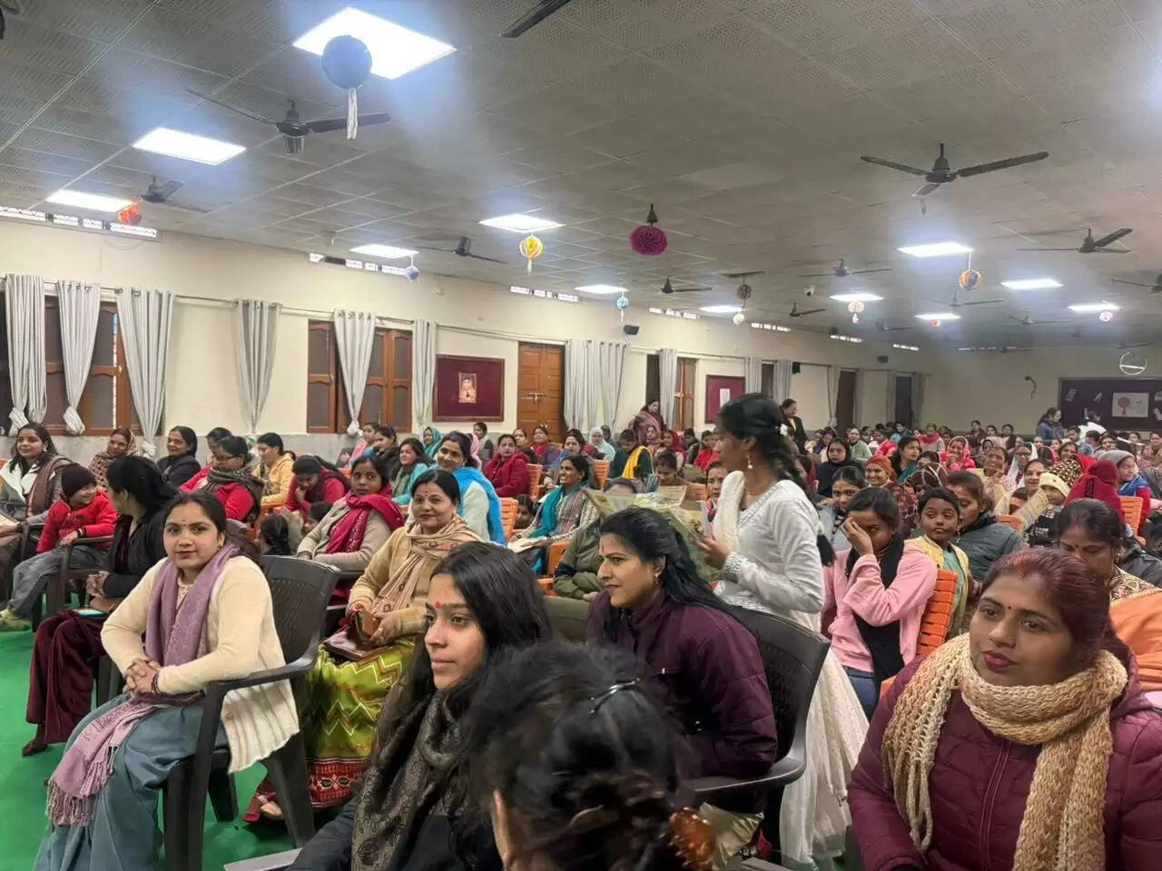 सरस्वती विद्या मंदिर में हुआ सप्तशक्ति संगम मातृ सम्मेलन