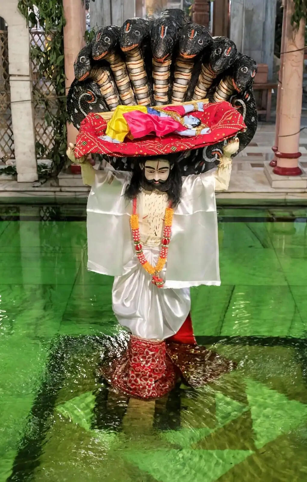 प्रयागराज में धूमधाम से मनाई गई श्रीकृष्ण जन्माष्टमी
