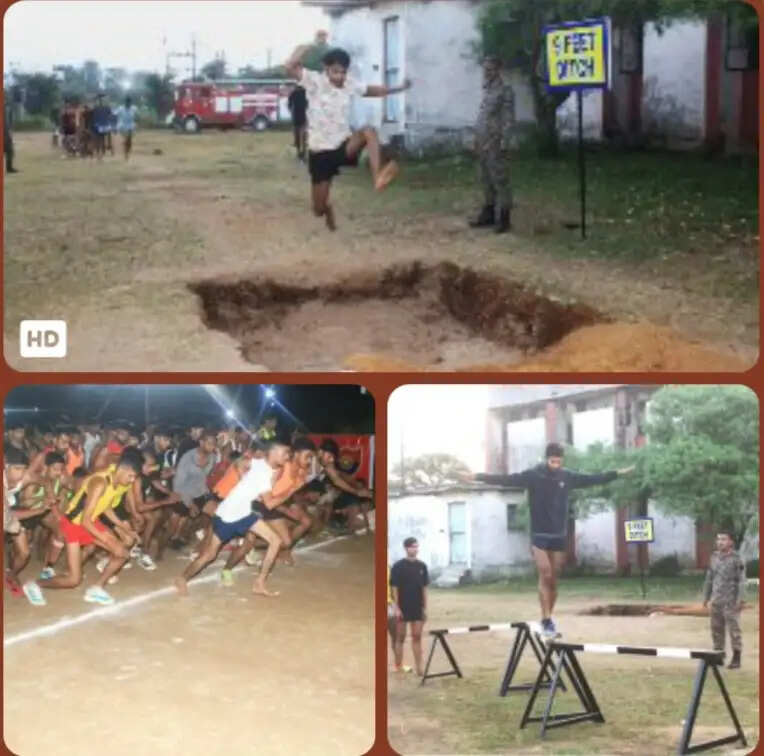 सागर में अग्निवीर भर्ती रैली: 540 अभ्यर्थियों ने पास की 1.6 किमी दौड़, तीन विशेष ट्रेनें चल रहीं