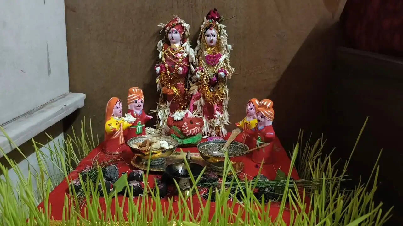 ईसर-गणगौर महोत्सव: गोर-गोर गोमती के स्वर से गूंजी जयपुर की गलियां