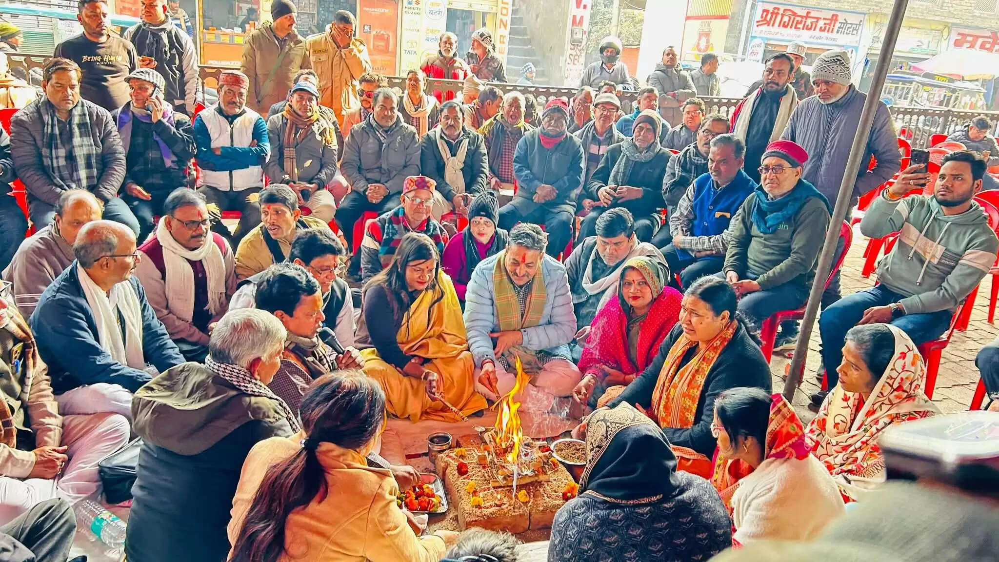 सीएम ग्रिड योजना से होगा शहर का सौंदर्यीकरण, महापौर ने किया भूमिपूजन