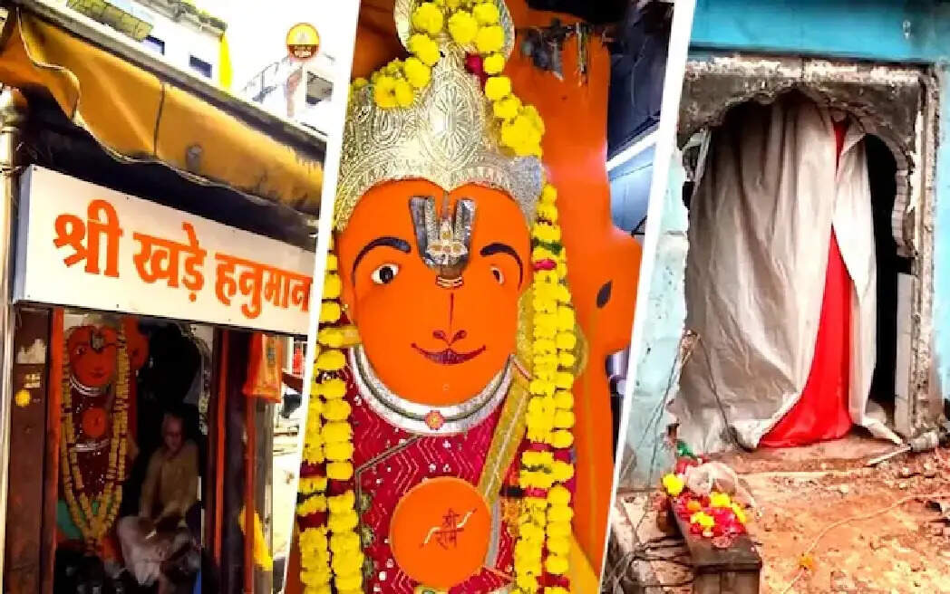आस्था के आगे आधुनिक तकनीक बेअसर्र, उज्जैन में टस से मस नहीं हुईं ‘खड़े हनुमान जी’ की सिद्ध प्रतिमा