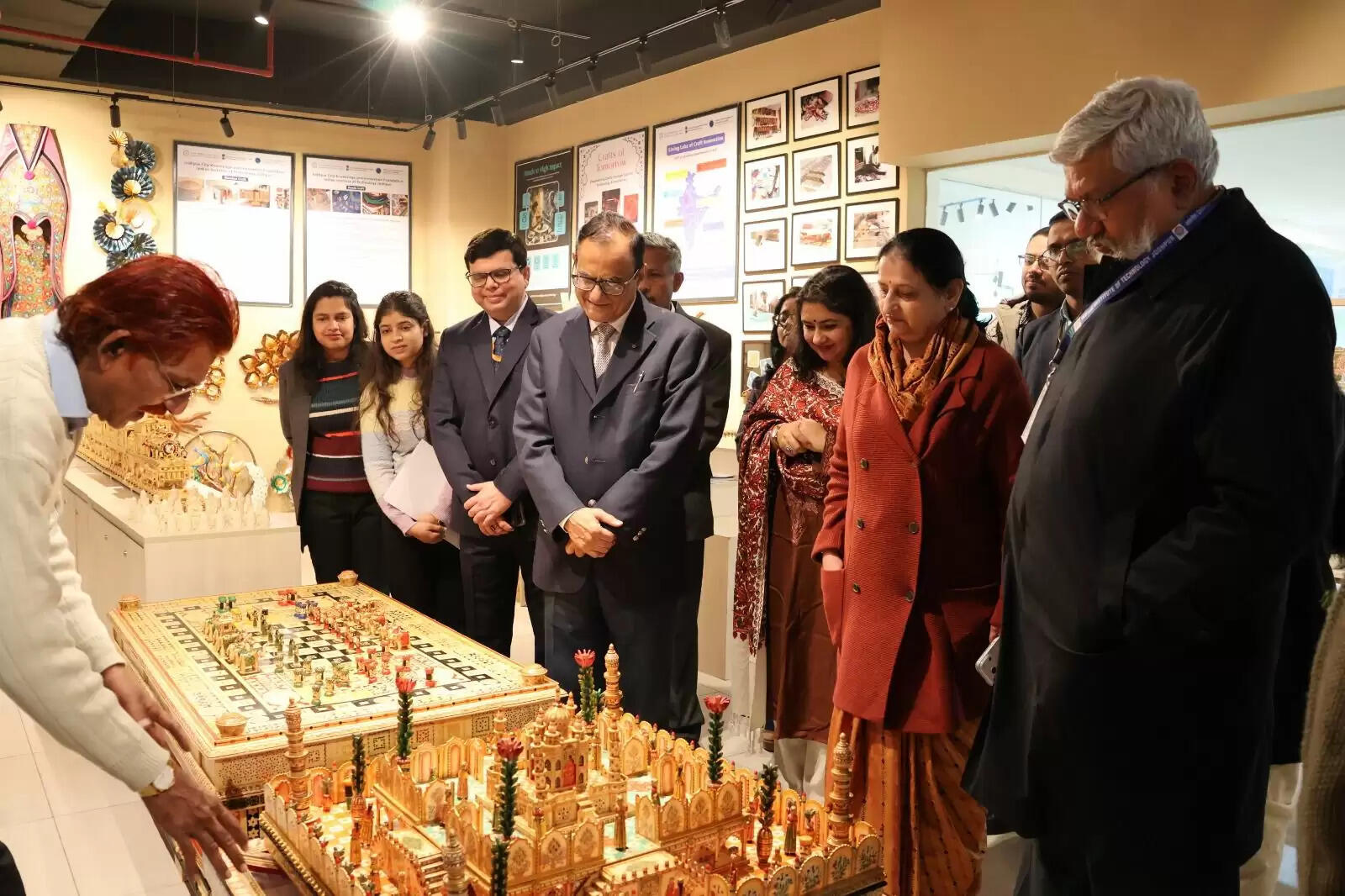 राजस्थान की पारंपरिक हस्तशिल्प विरासत राष्ट्रीय स्तर पर प्रदर्शित