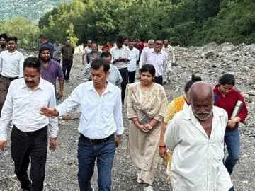 बलियानाले का रुख मोड़ने से बकरखोड़ गांव पर मंडराया खतरा, संयुक्त निरीक्षण में शिकायत सही मिली