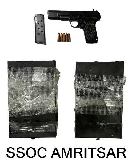 अमृतसर में दो आईईडी व एक पिस्तौल सहित आतंकी मॉड्यूल का मुख्य संचालक गिरफ्तार