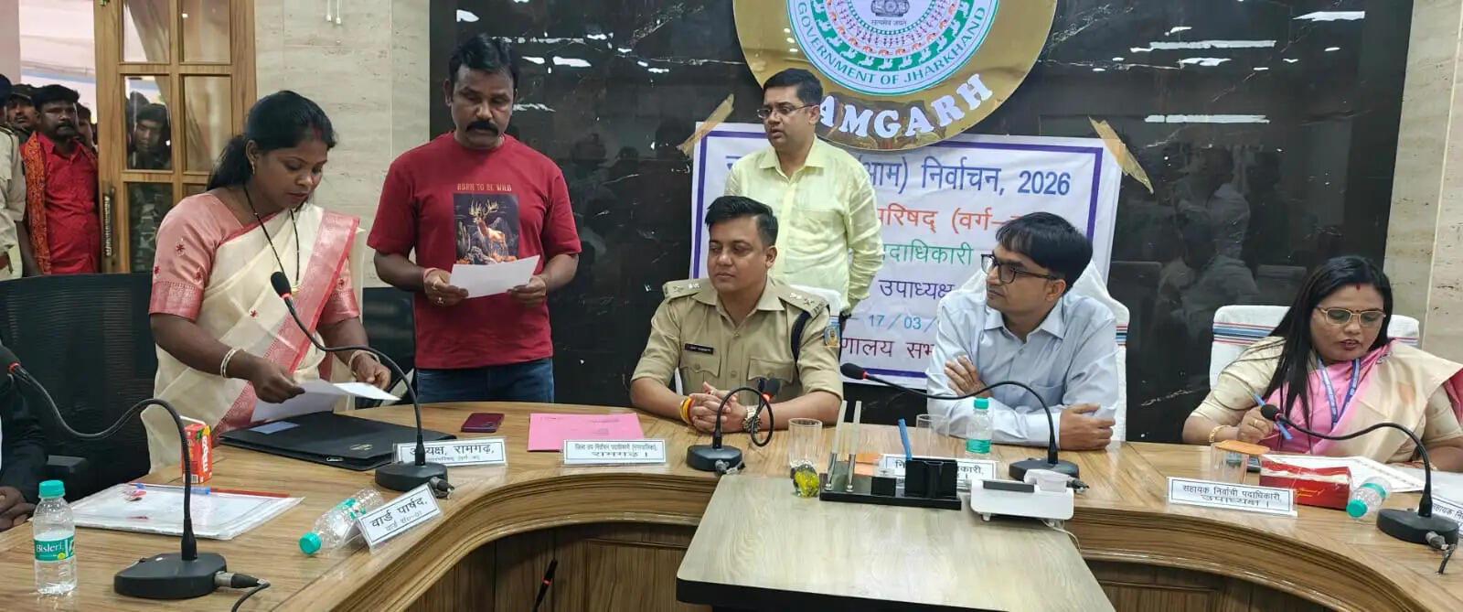 रामगढ़ नगर परिषद उपाध्यक्ष पद पर रणधीर गुप्ता की जीत, कड़े मुकाबले में प्रतिभा शरण को हराया