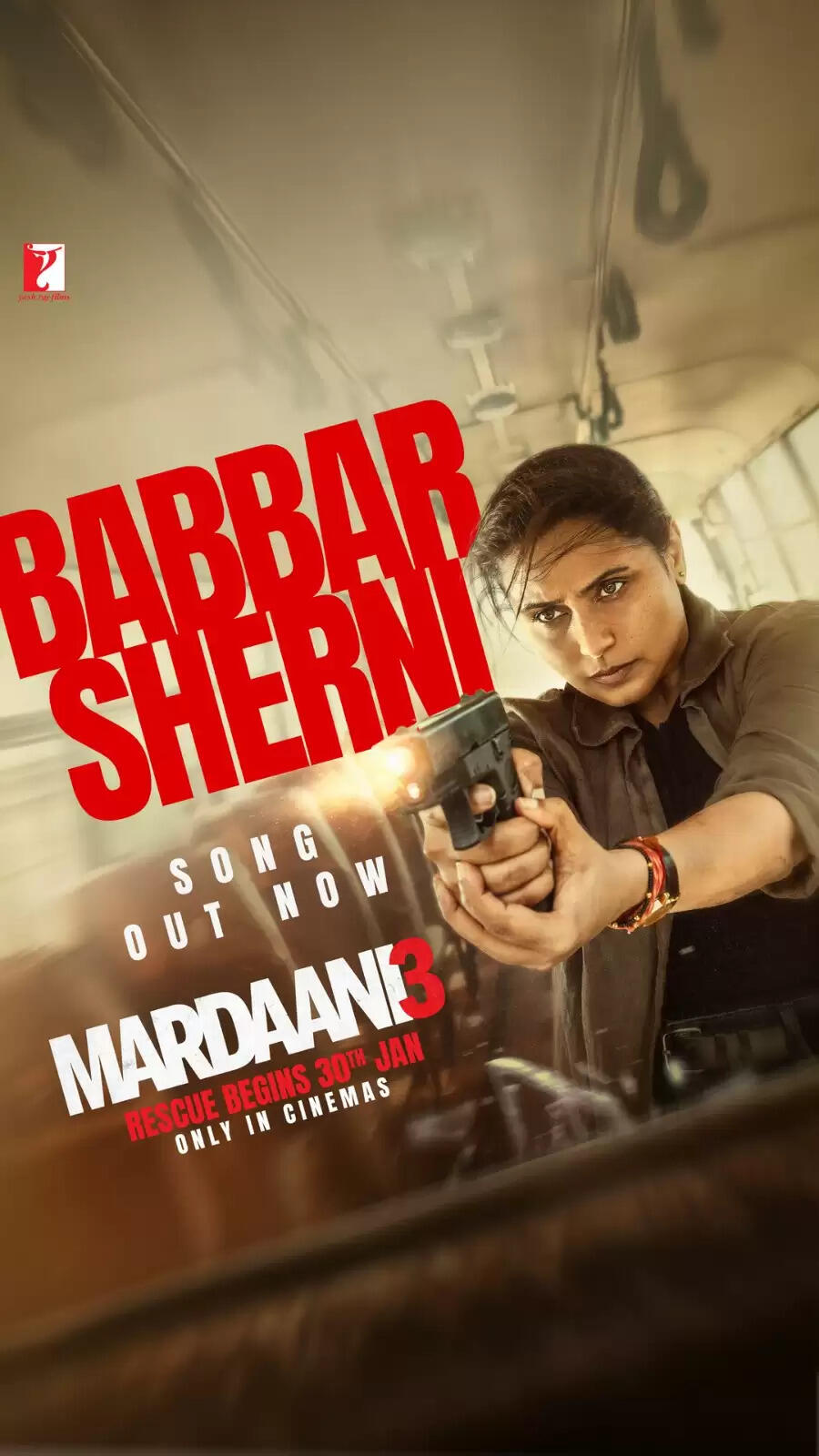 'मर्दानी 3' का नया गाना रिलीज़, रानी मुखर्जी फिर बनीं 'बब्बर शेरनी'