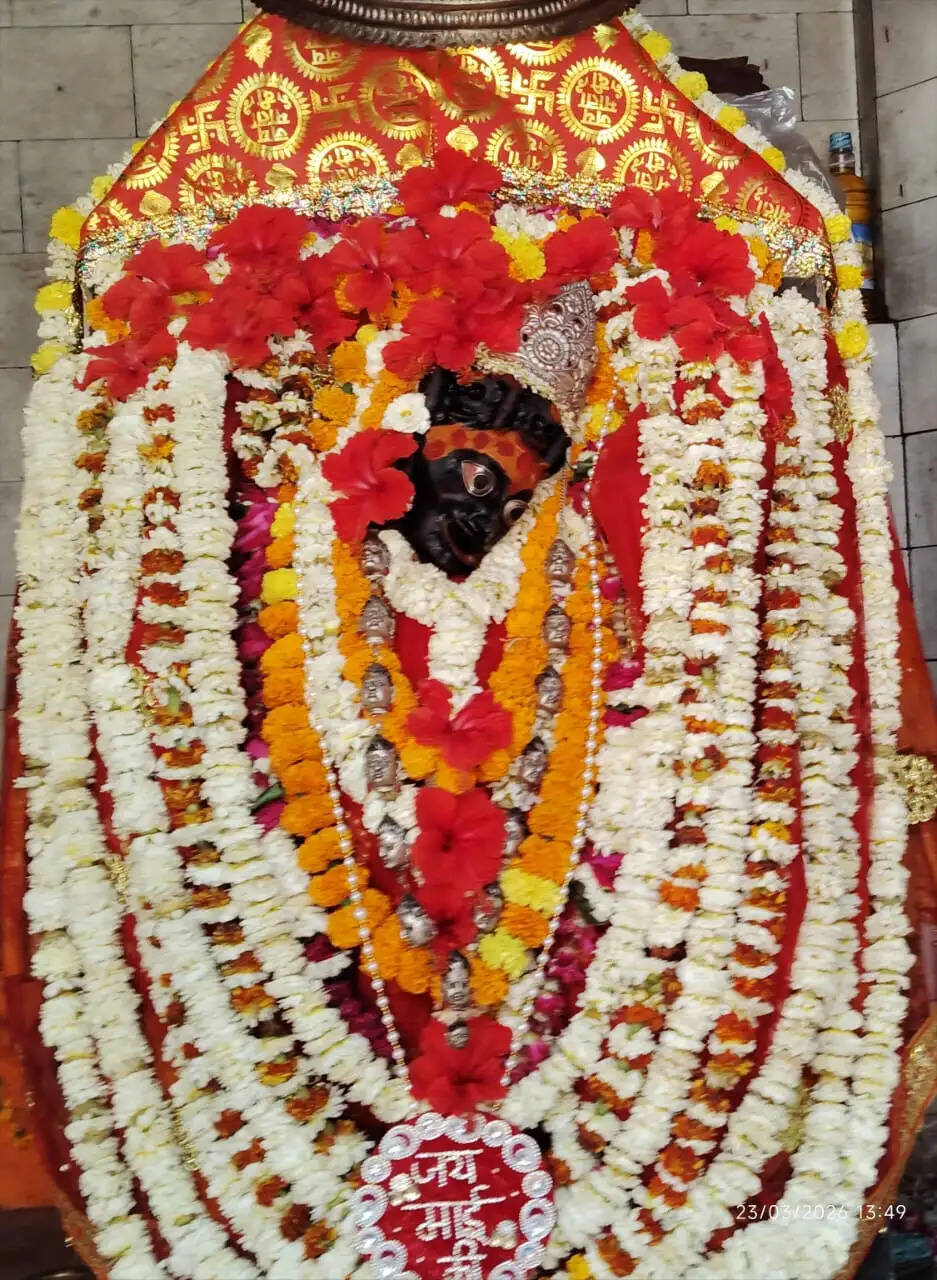 कंकाल काली की&nbsp;रहस्यमयी प्रतिमा के दर्शन को उमड़े भक्त